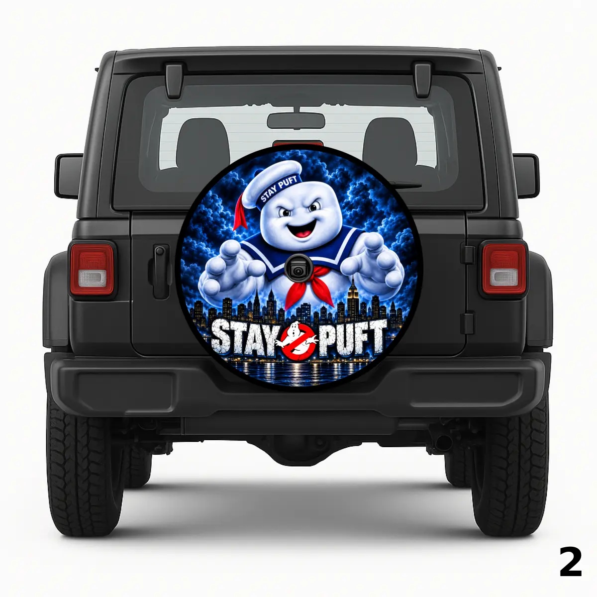 =Stay Puft Spare Tire Cover