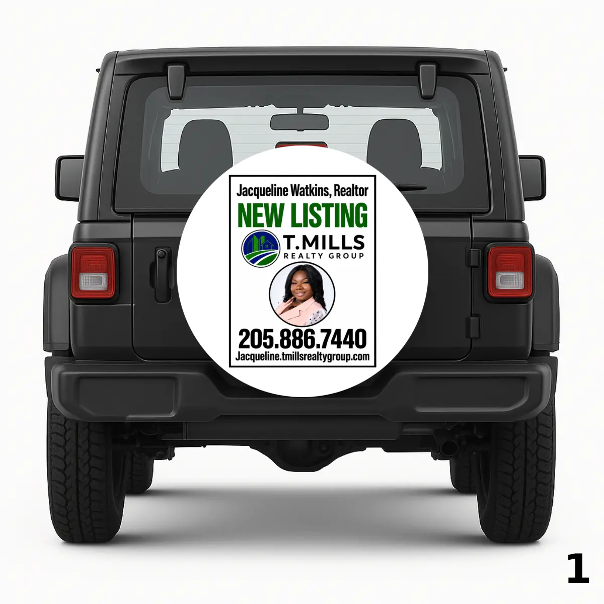 =T. Mills Realty Group Spare Tire Cover