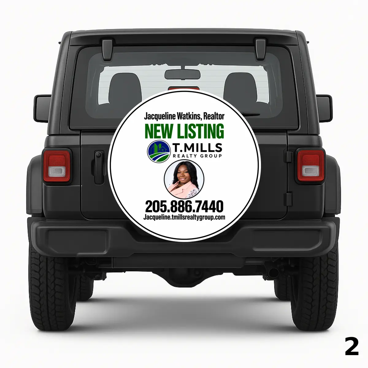 =T. Mills Realty Group Spare Tire Cover