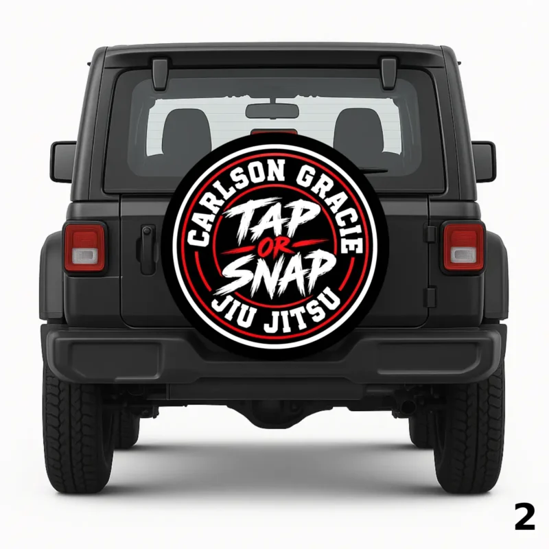 =Tap or Snap Spare Tire Cover