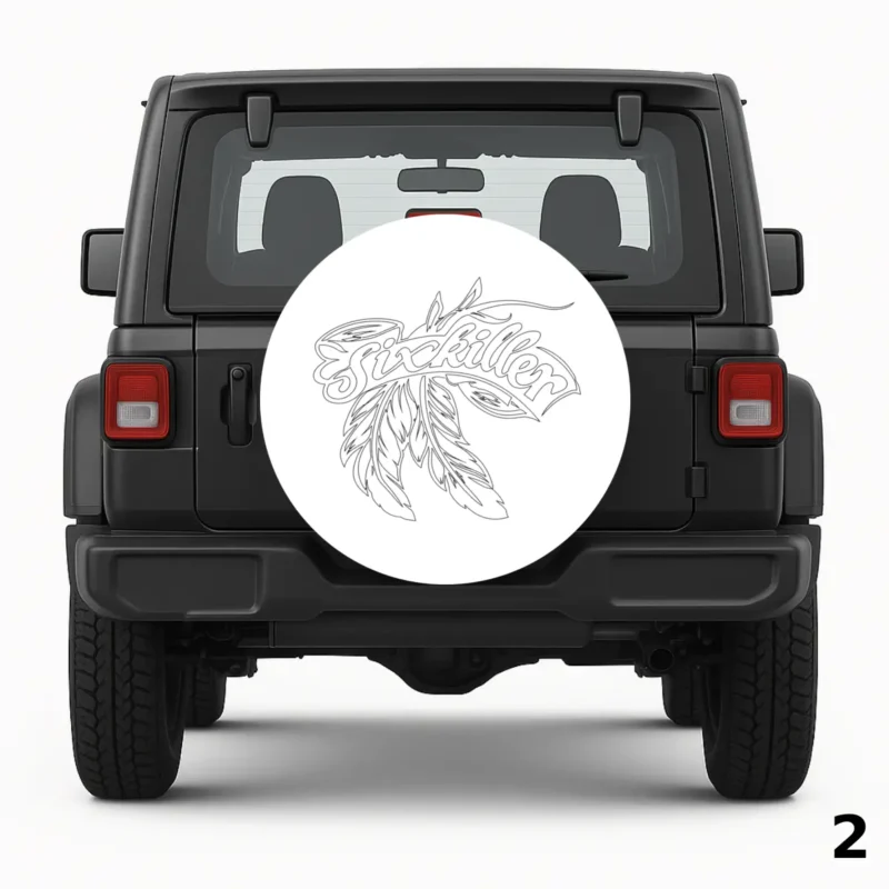 =Tattoo Spare Tire Cover