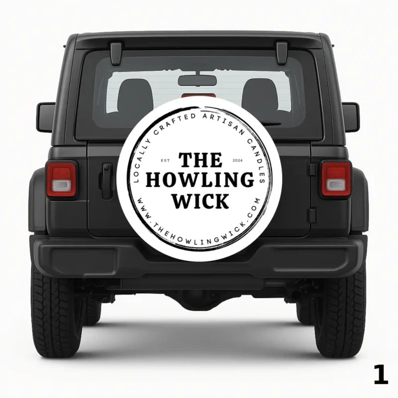 =The Howling Wick Candles Spare Tire Cover