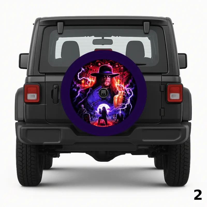 =The Undertaker Poster Spare Tire Cover
