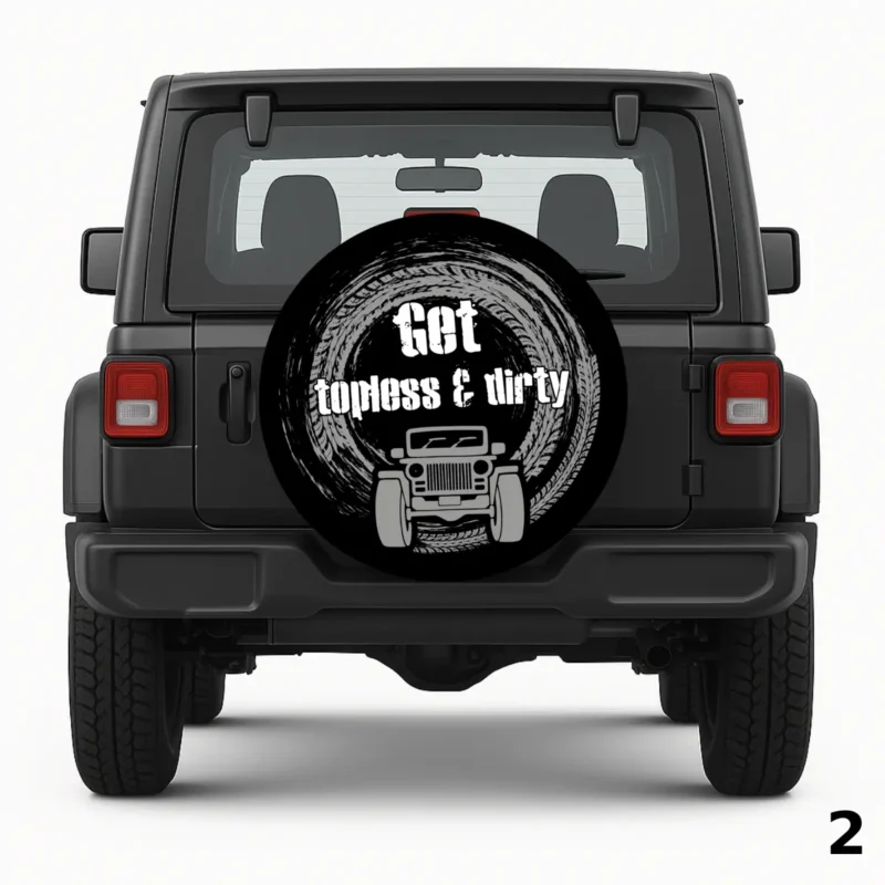 =Topless and Dirty Spare Tire Cover
