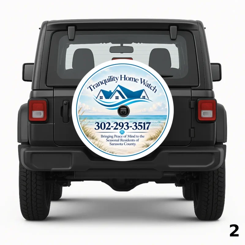 =Tranquility Home Watch Spare Tire Cover