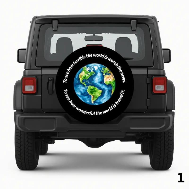 =Travel the World Spare Tire Cover
