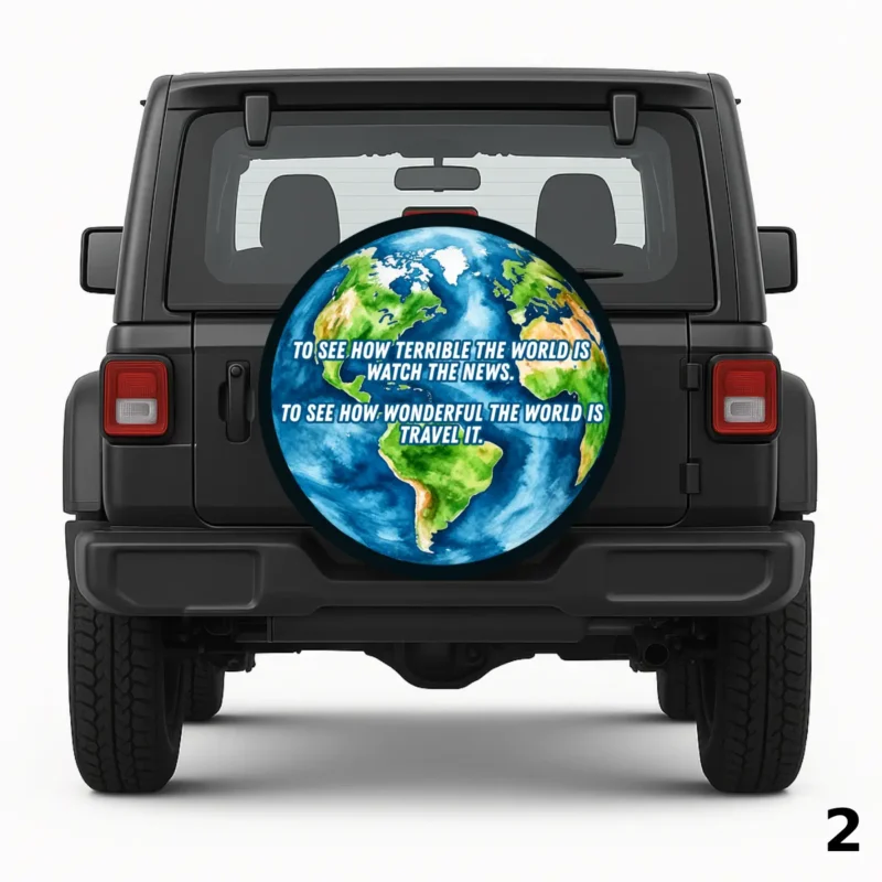 =Travel the World Spare Tire Cover