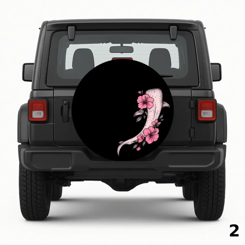 =Whale Shark Tattoo Spare Tire Cover