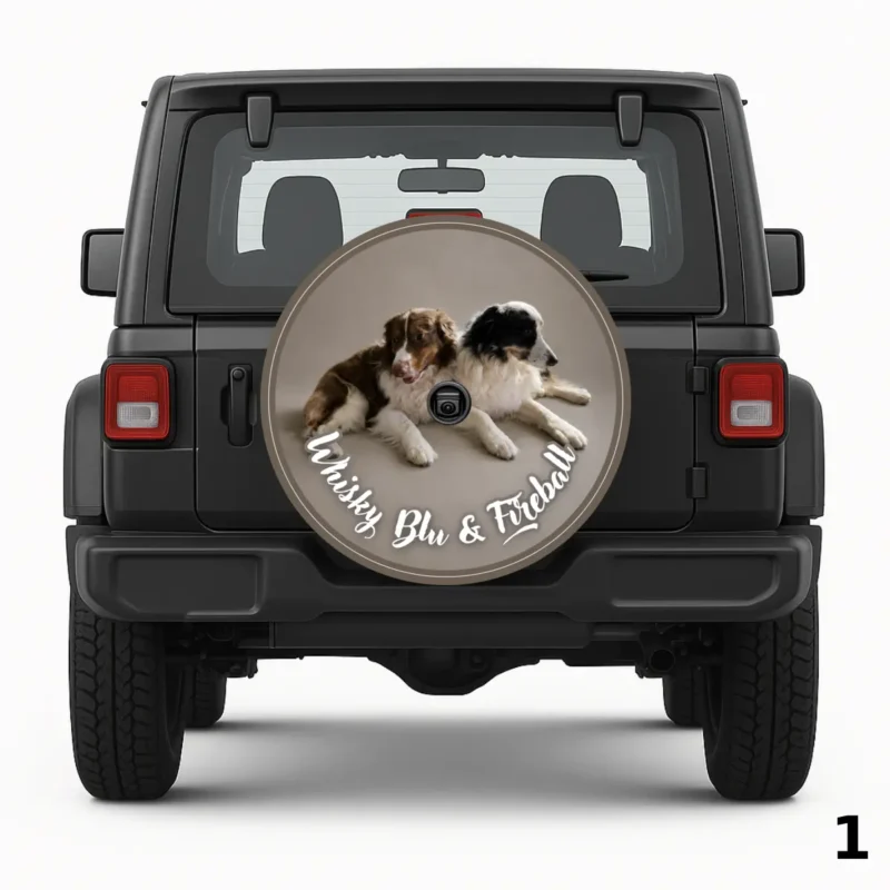 =Whisky Blu and Fireball Spare Tire Cover