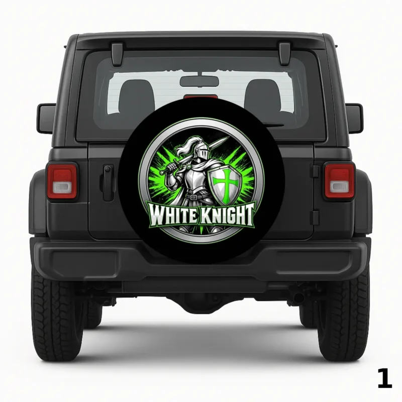 =White Knight Spare Tire Cover