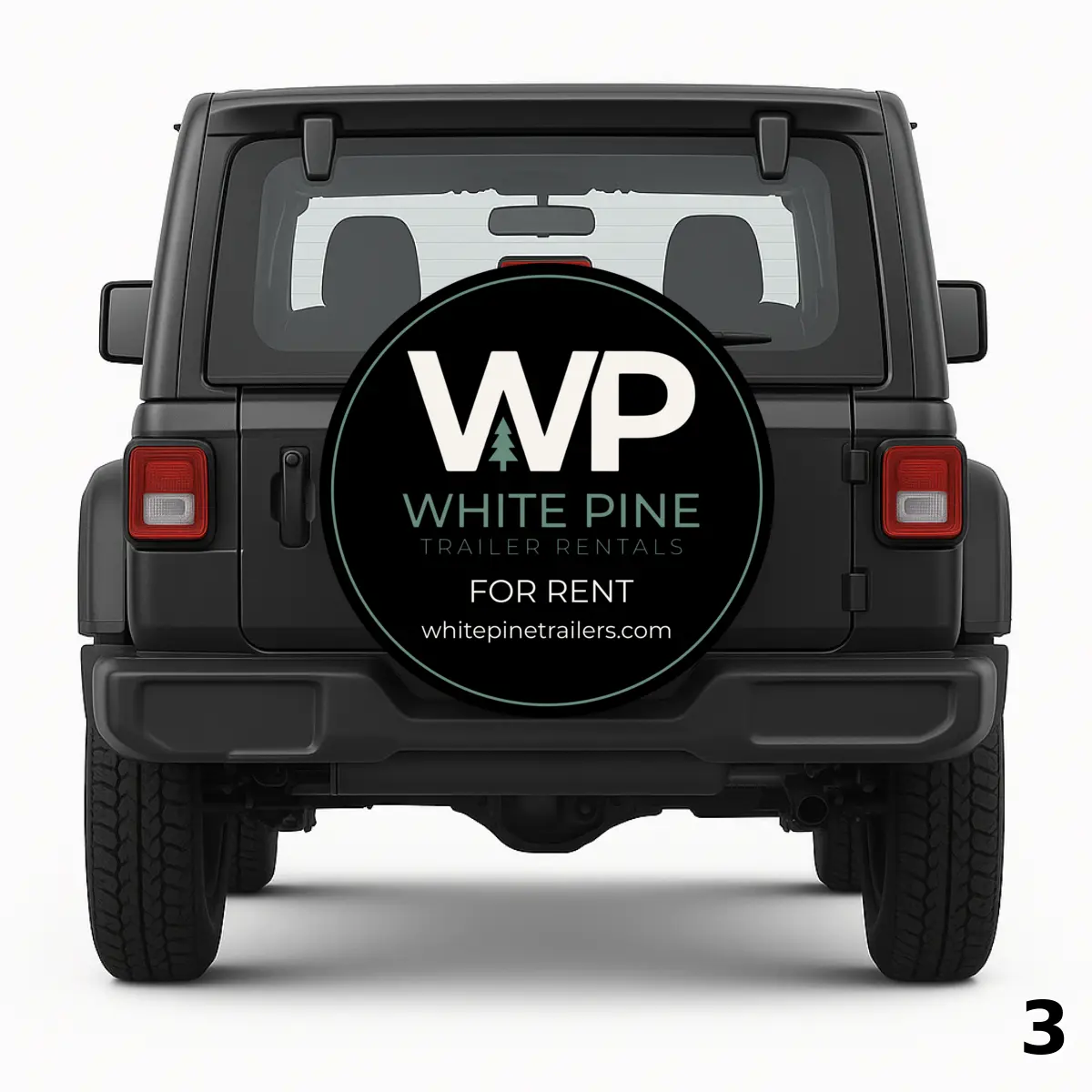 =White Pine Trailer Rentals Spare Tire Cover
