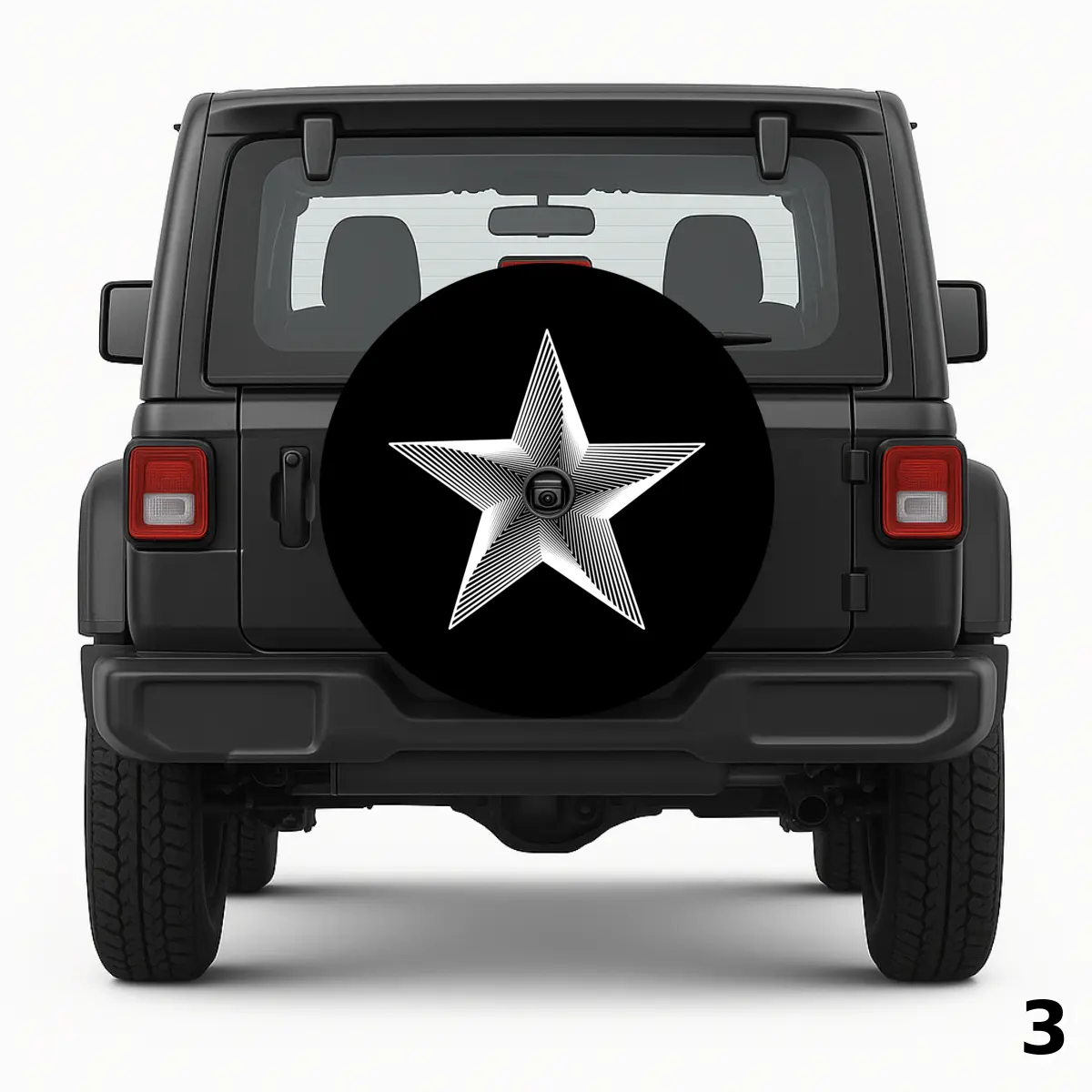 =White Star Spare Tire Cover