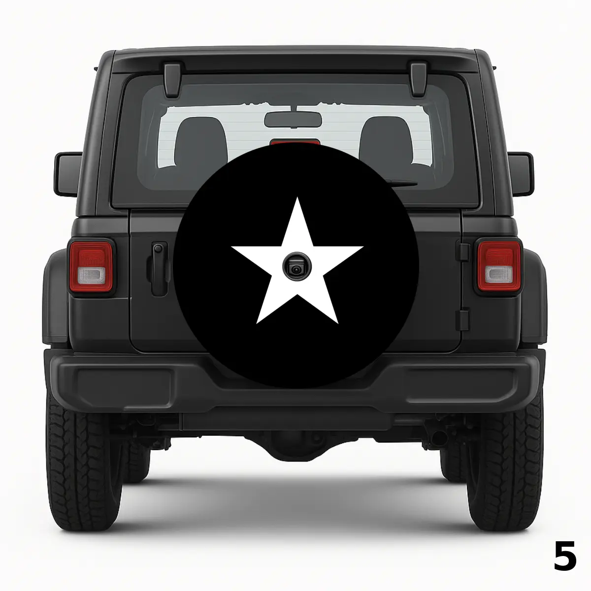 =White Star Spare Tire Cover