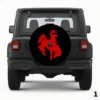 =Wyoming Bucking Horse Spare Tire Cover