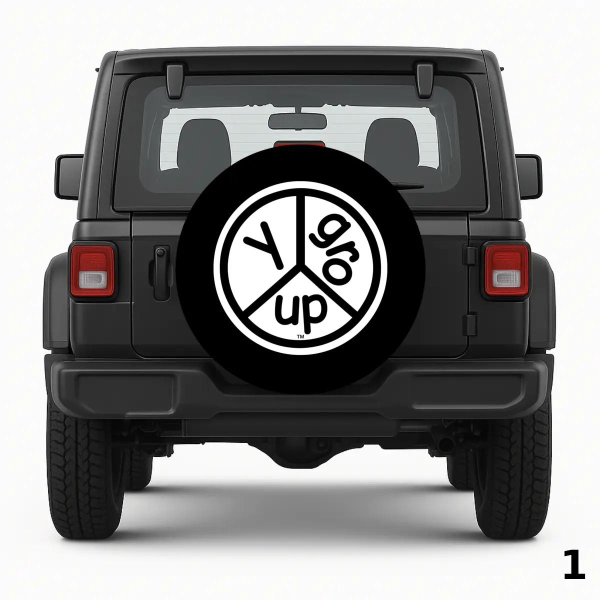 =Y-Gro-Up Emblem Spare Tire Cover