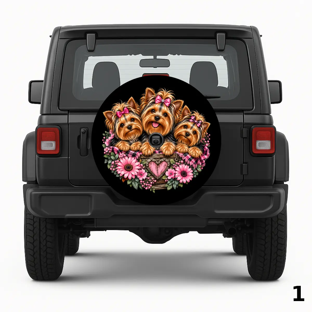 =Yorkies Spare Tire Cover