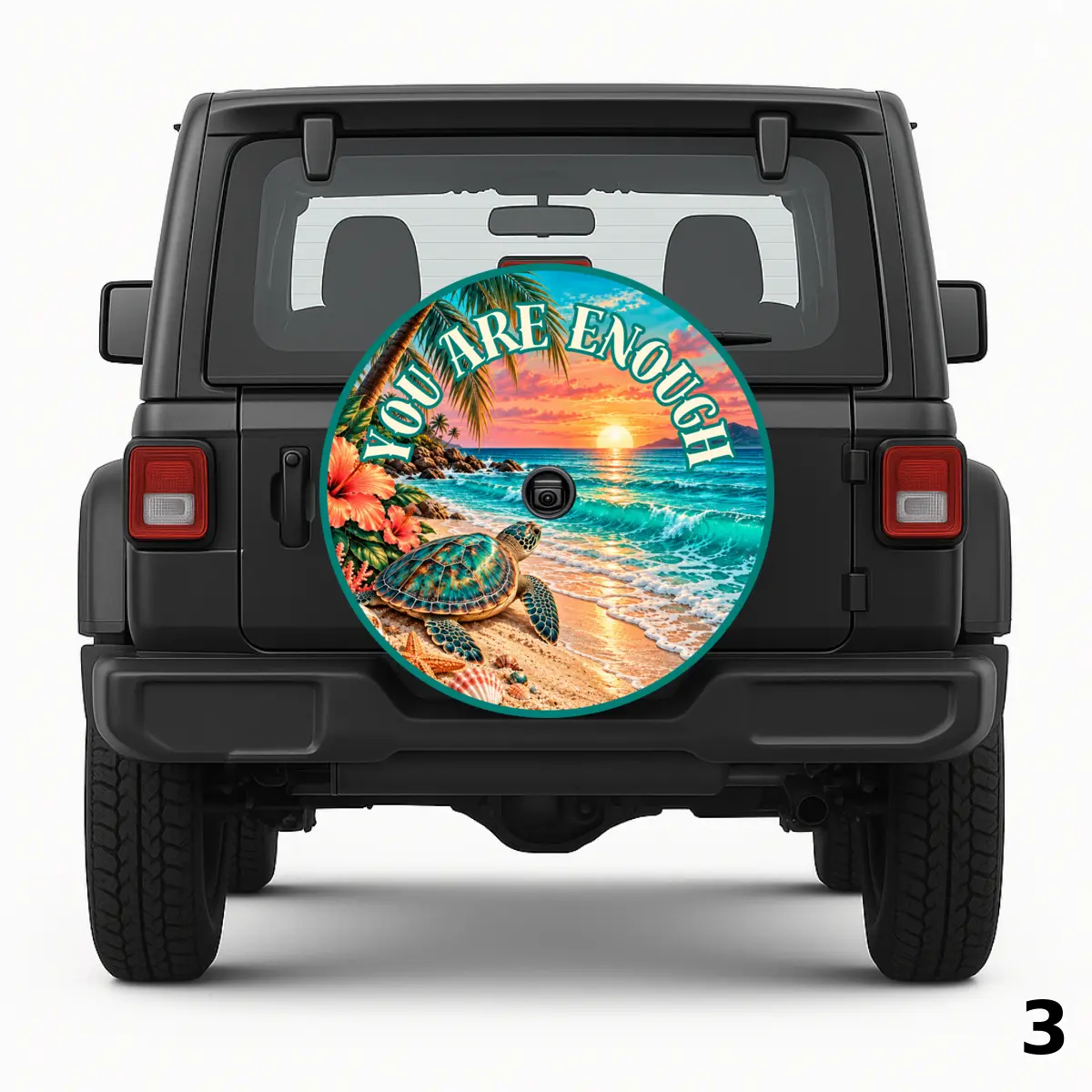 =You Are Enough Spare Tire Cover