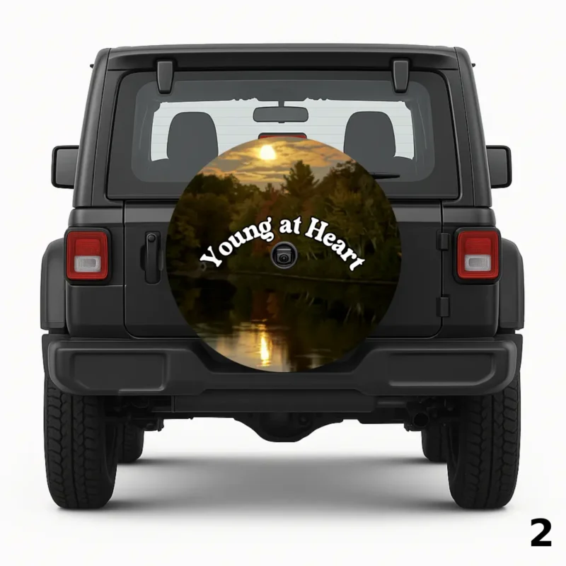 =Young at Heart Spare Tire Cover