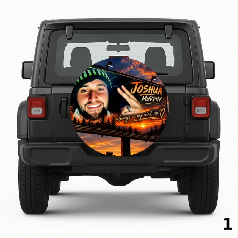 Photo Of Son Spare Tire Cover