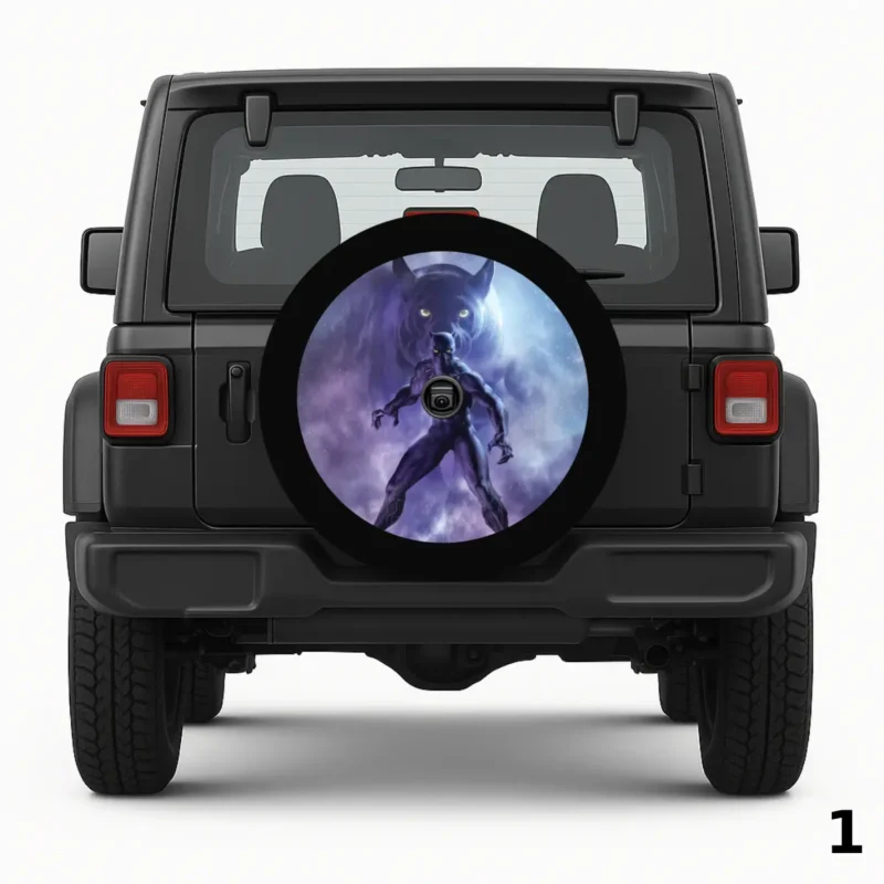 Marvel's Black Panther Spare Tire Cover