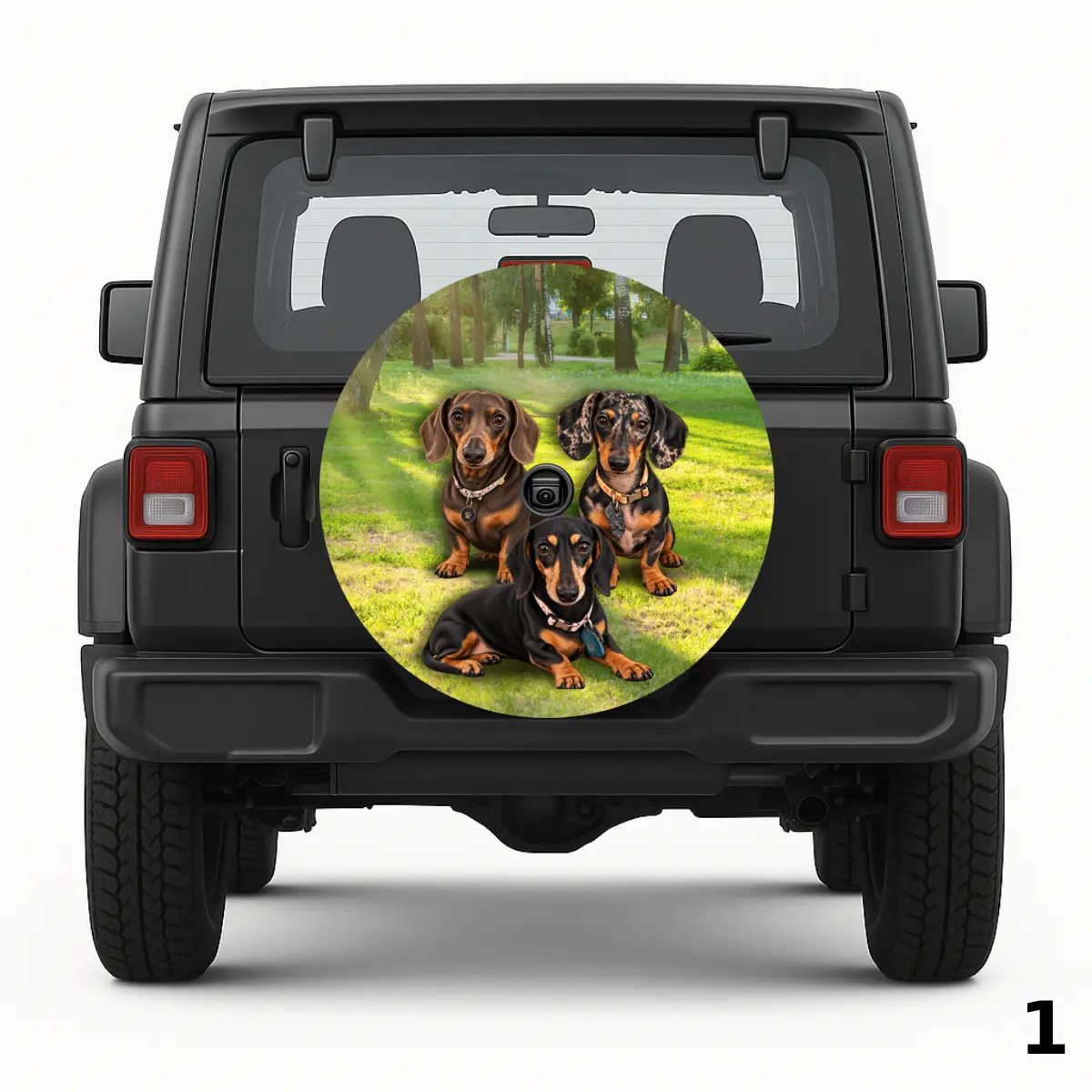 Three Sausages Spare Tire Cover