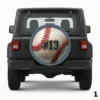 Baseball Theme Cover Spare Tire Cover