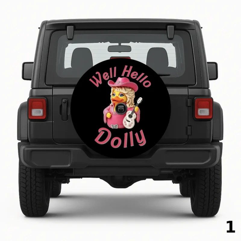 Well Hello Dolly Spare Tire Cover