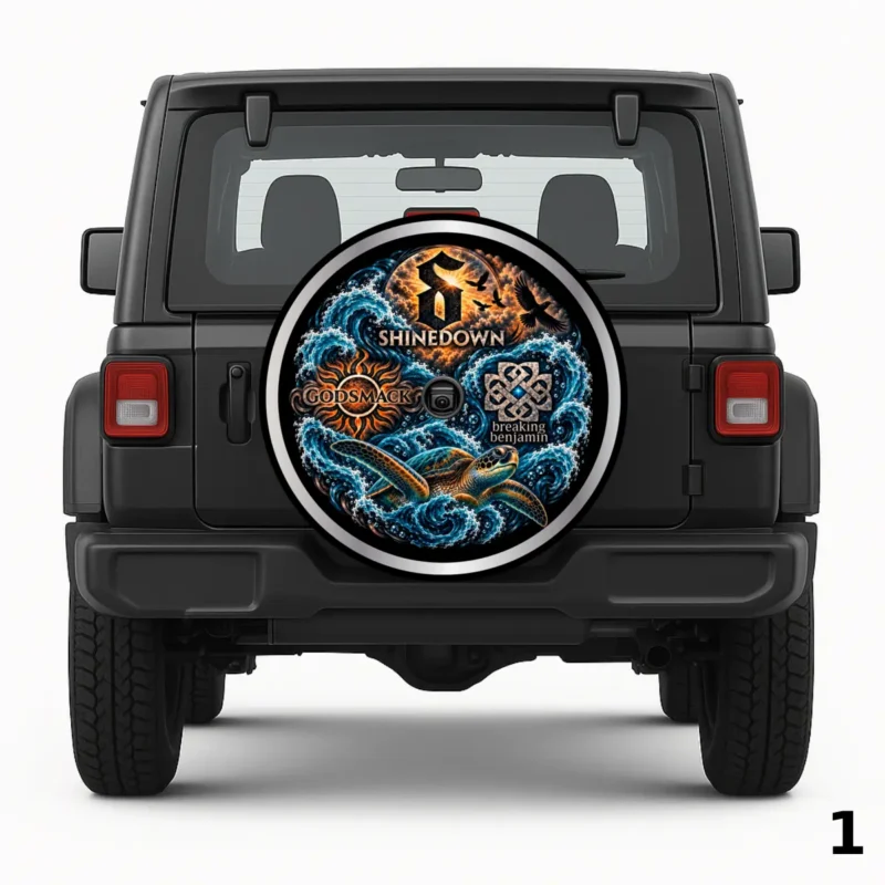 Bands & Tides Spare Tire Cover