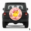 Girly Rubber Duck Spare Tire Cover