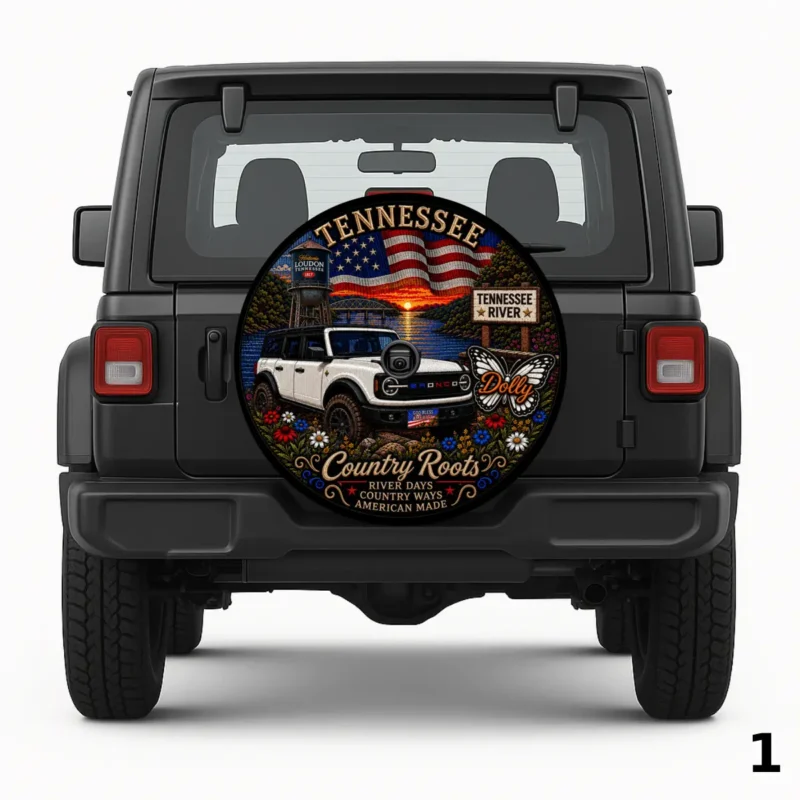Tennessee Country Roots Spare Tire Cover