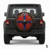 Viking Shield Blue Spare Tire Cover