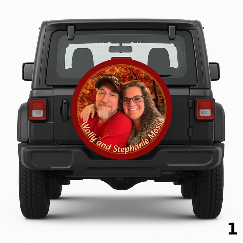 Lovebirds Spare Tire Cover