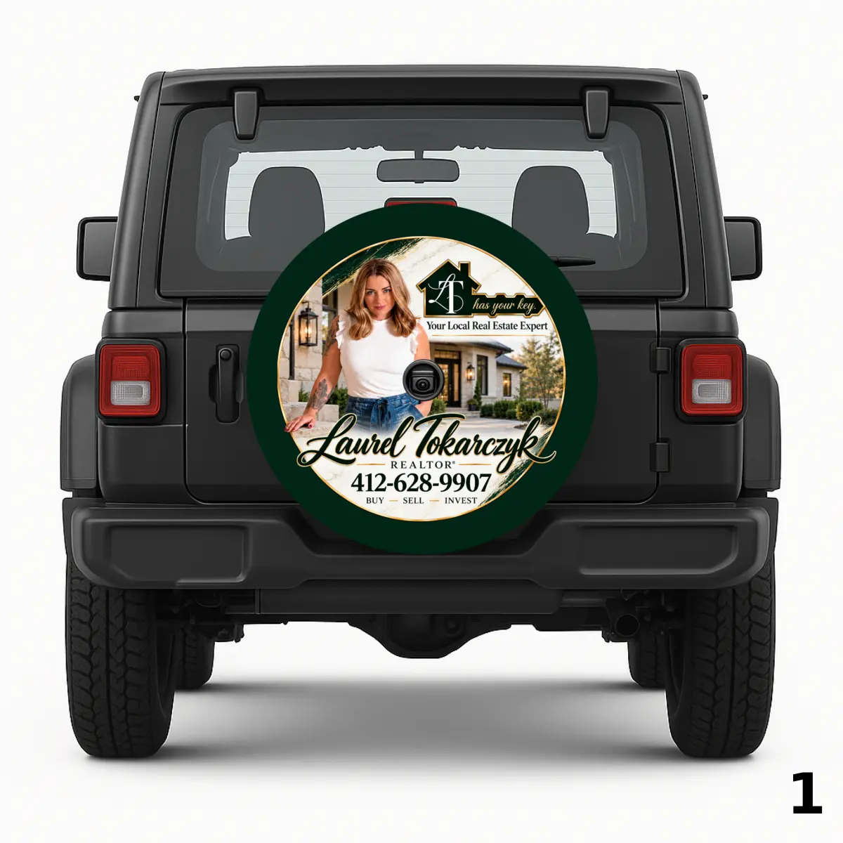Laurel Tokarczyk Realtor Spare Tire Cover