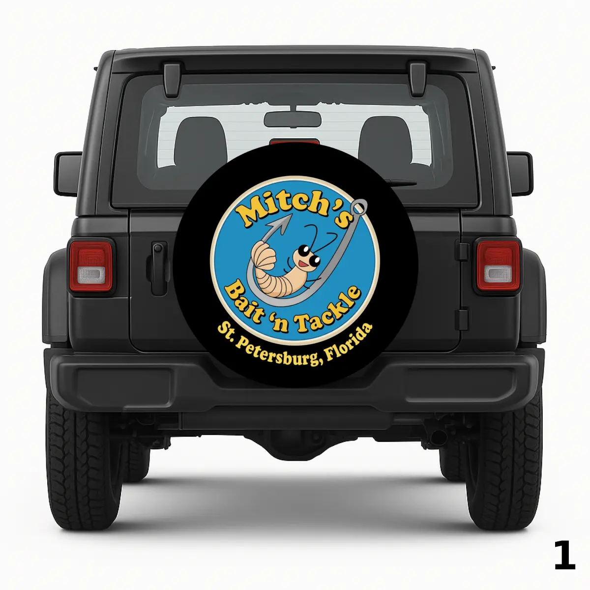 Mitch's Bait 'n Tackle Spare Tire Cover