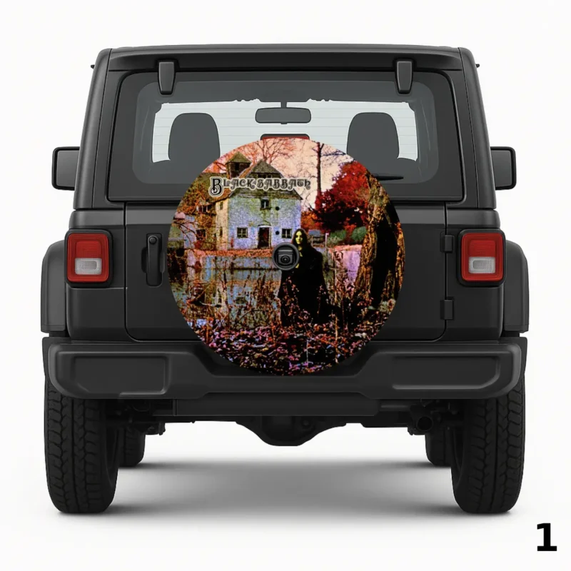 Jimi Hendrix Spare Tire Cover