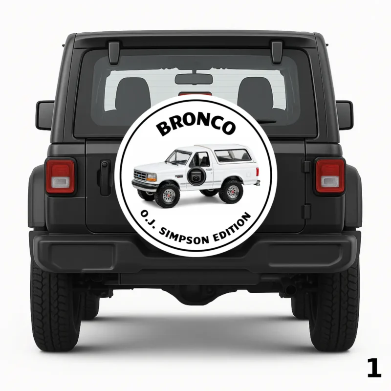 Bronco O.J. Simpson Edition Spare Tire Cover