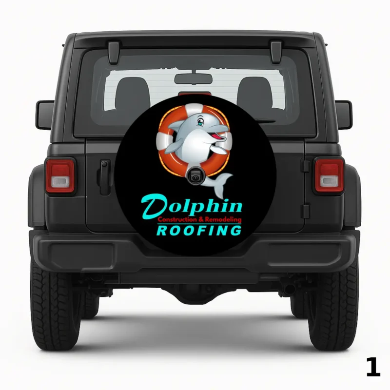 Dolphin Roofs Spare Tire Cover