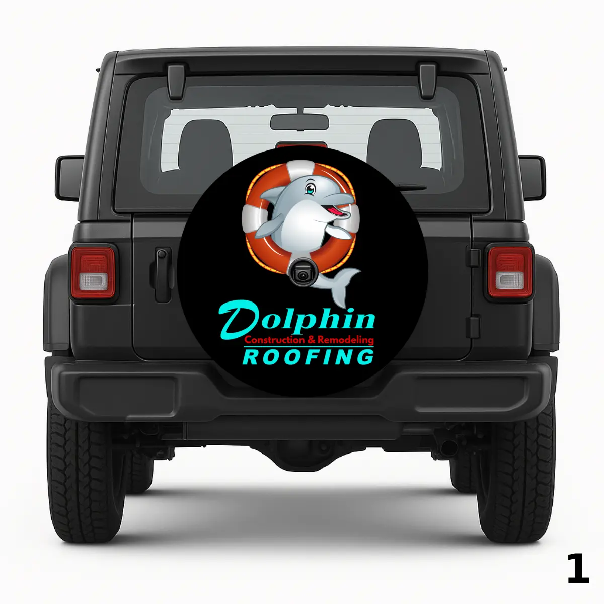 Dolphin Roofs Spare Tire Cover
