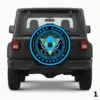 Deep Dark Dangerous Spare Tire Cover