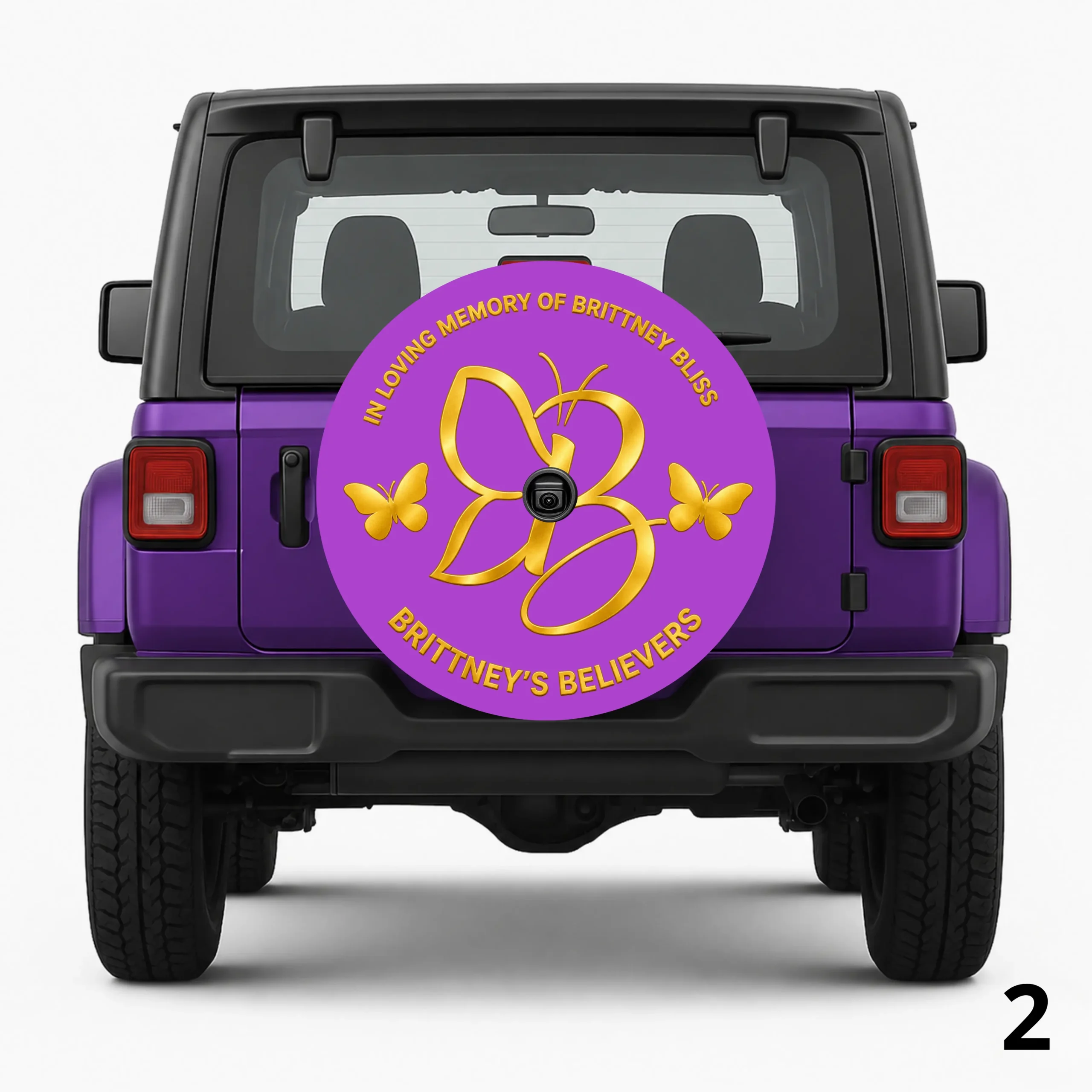 Brittney's Believers Spare Tire Cover