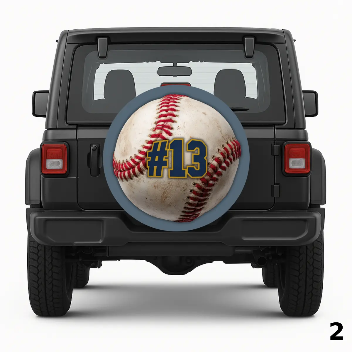 Baseball Theme Cover Spare Tire Cover