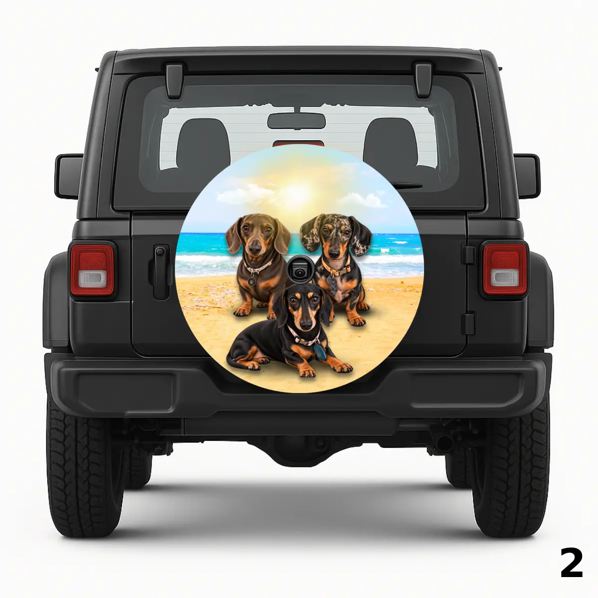 Three Sausages Spare Tire Cover