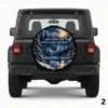 The Woods Are Lovely Spare Tire Cover