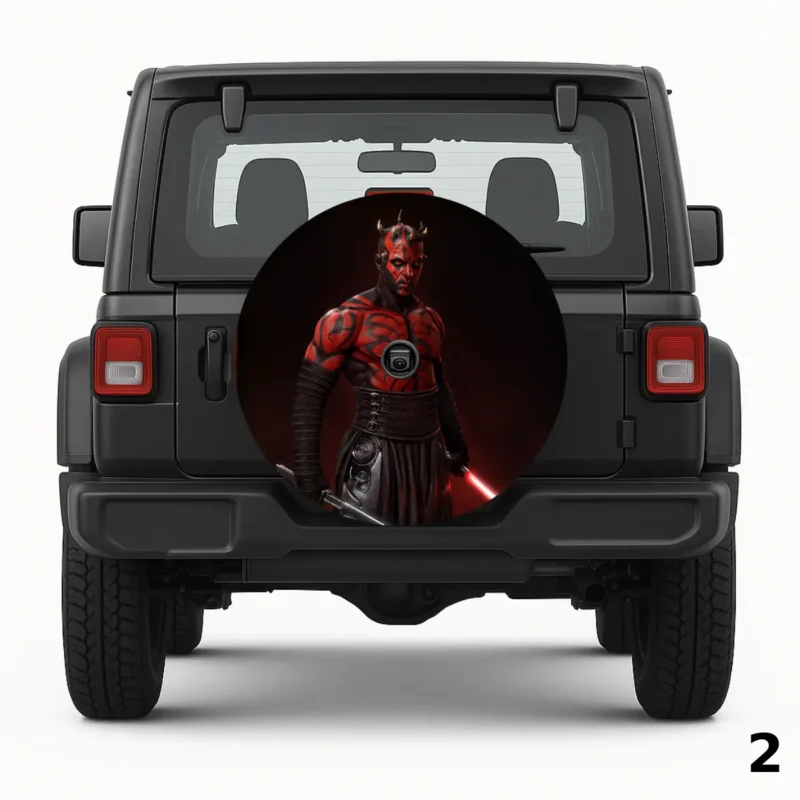 Darth Maul Spare Tire Cover
