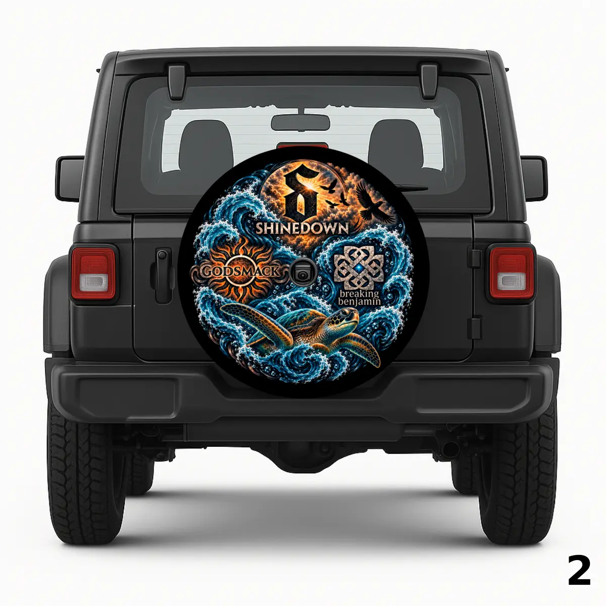 Bands & Tides Spare Tire Cover