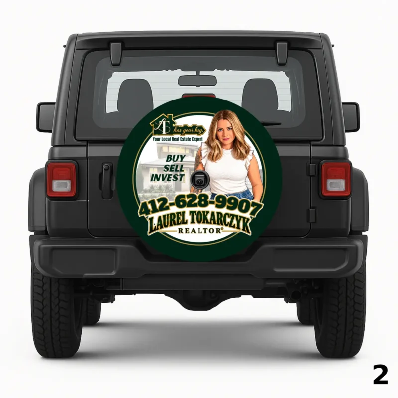 Laurel Tokarczyk Realtor Spare Tire Cover