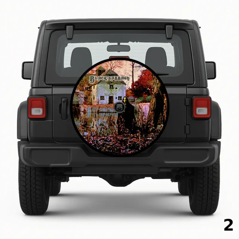 Jimi Hendrix Spare Tire Cover