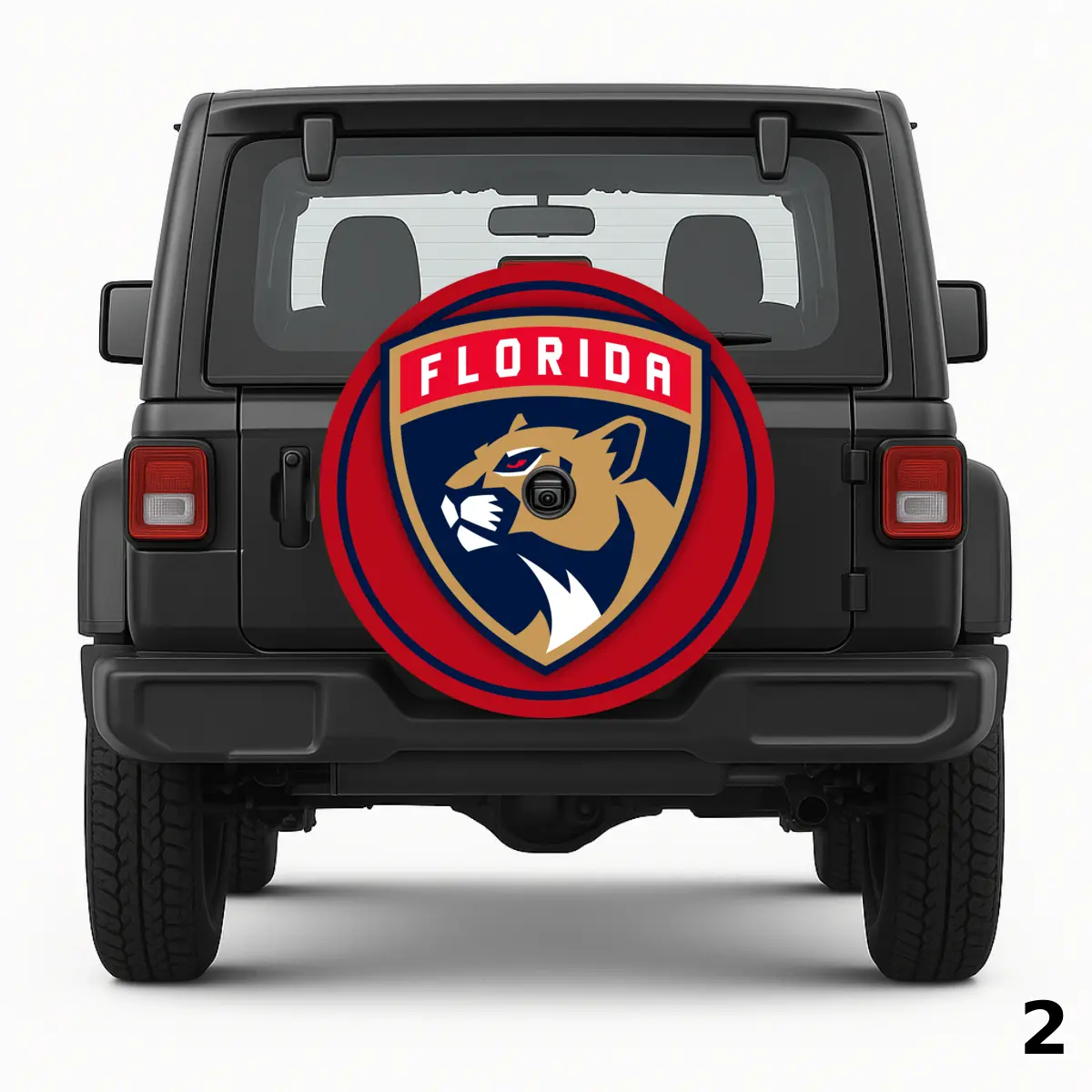 Florida Mountain Cat Spare Tire Cover