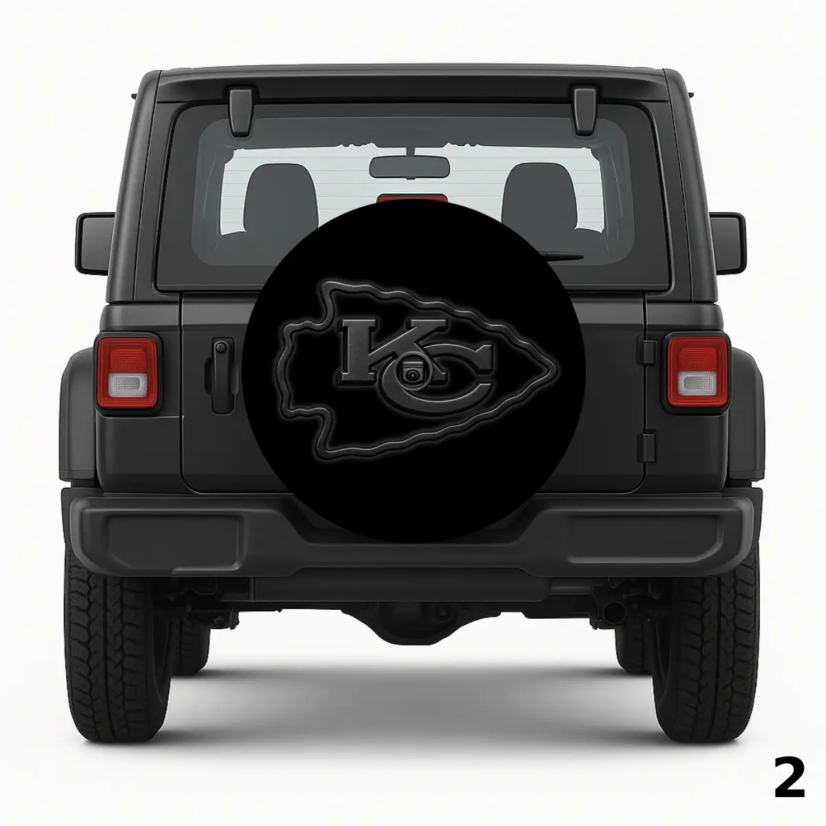 Chiefs Arrowhead Logo Spare Tire Cover