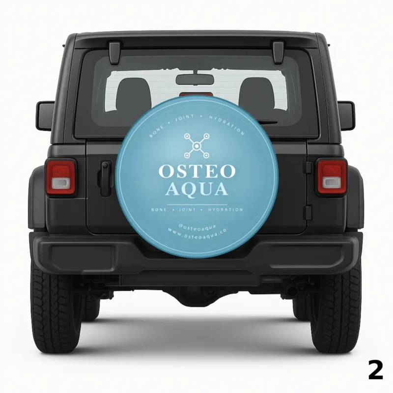 Osteo Aqua Spare Tire Cover